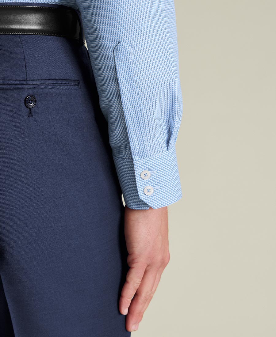 Charles Tyrwhitt Ανδρικό Βαμβακερό Πουκάμισο Non-Iron φωτογραφία