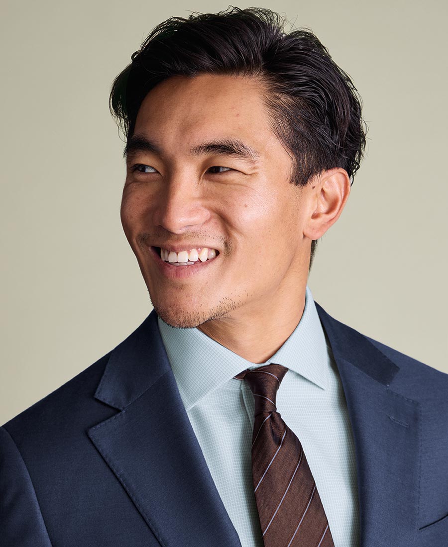 Charles Tyrwhitt Ανδρικό Βαμβακερό Πουκάμισο Non-Iron φωτογραφία