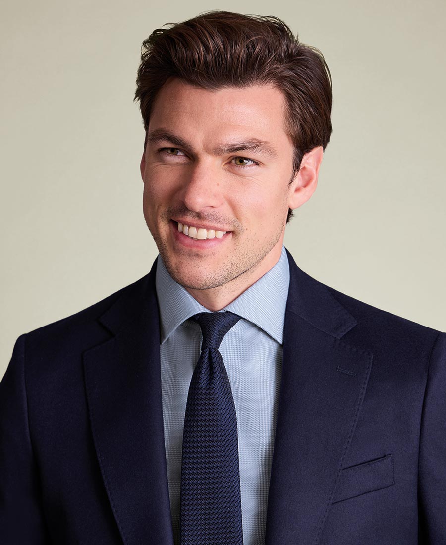 Charles Tyrwhitt Ανδρικό Βαμβακερό Πουκάμισο Non-Iron φωτογραφία