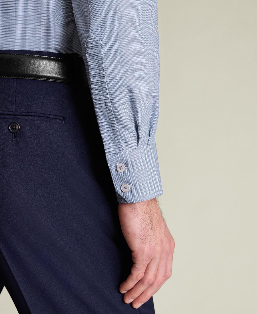 Charles Tyrwhitt Ανδρικό Βαμβακερό Πουκάμισο Non-Iron φωτογραφία