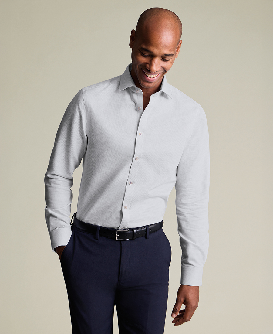 Charles Tyrwhitt Ανδρικό Βαμβακερό Πουκάμισο Non-Iron