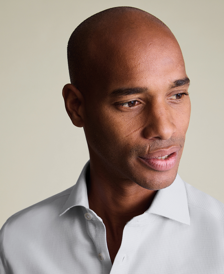 Charles Tyrwhitt Ανδρικό Βαμβακερό Πουκάμισο Non-Iron φωτογραφία
