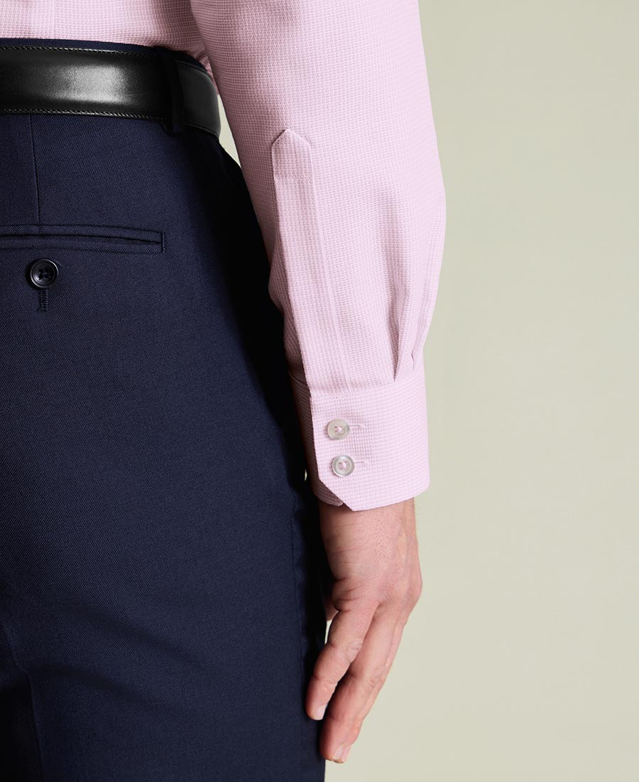 Charles Tyrwhitt Ανδρικό Βαμβακερό Πουκάμισο Non-Iron φωτογραφία