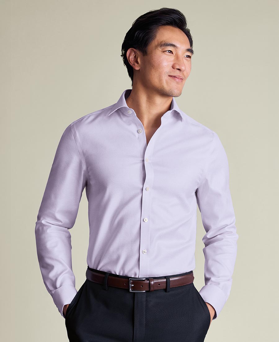Charles Tyrwhitt Ανδρικό Βαμβακερό Πουκάμισο Non-Iron