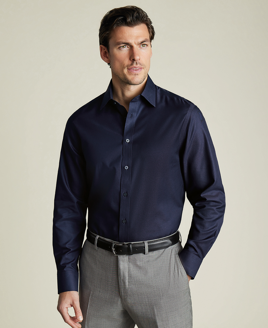 Charles Tyrwhitt Ανδρικό Πουκάμισο Cotton