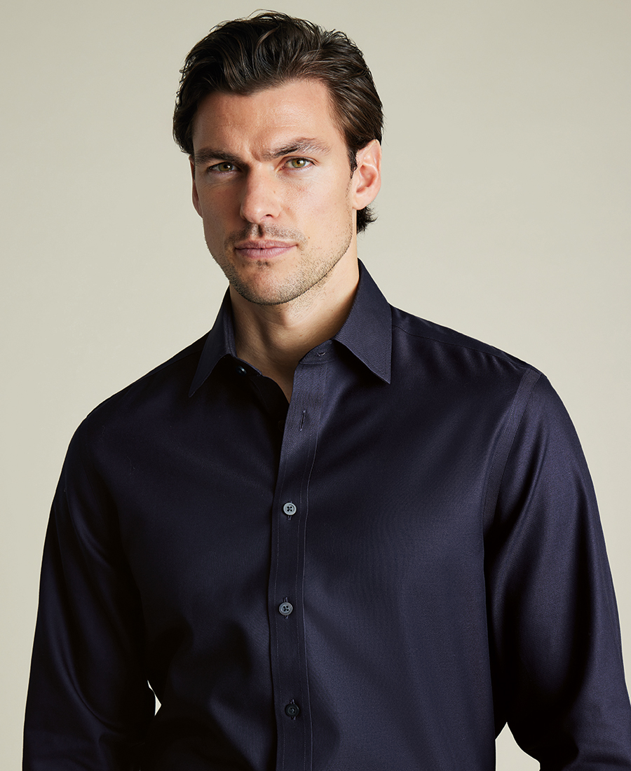 Charles Tyrwhitt Ανδρικό Πουκάμισο Βαμβακερό Slim Fit φωτογραφία