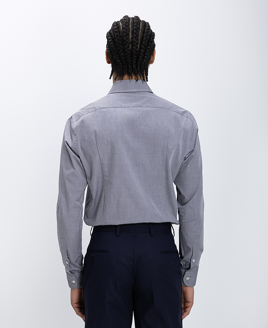 Ανδρικό Πουκάμισο Βαμβακερό Slim Fit φωτογραφία