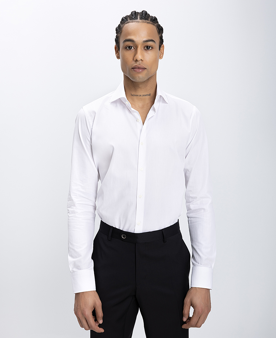 Ανδρικό Πουκάμισο Βαμβακερό Slim Fit