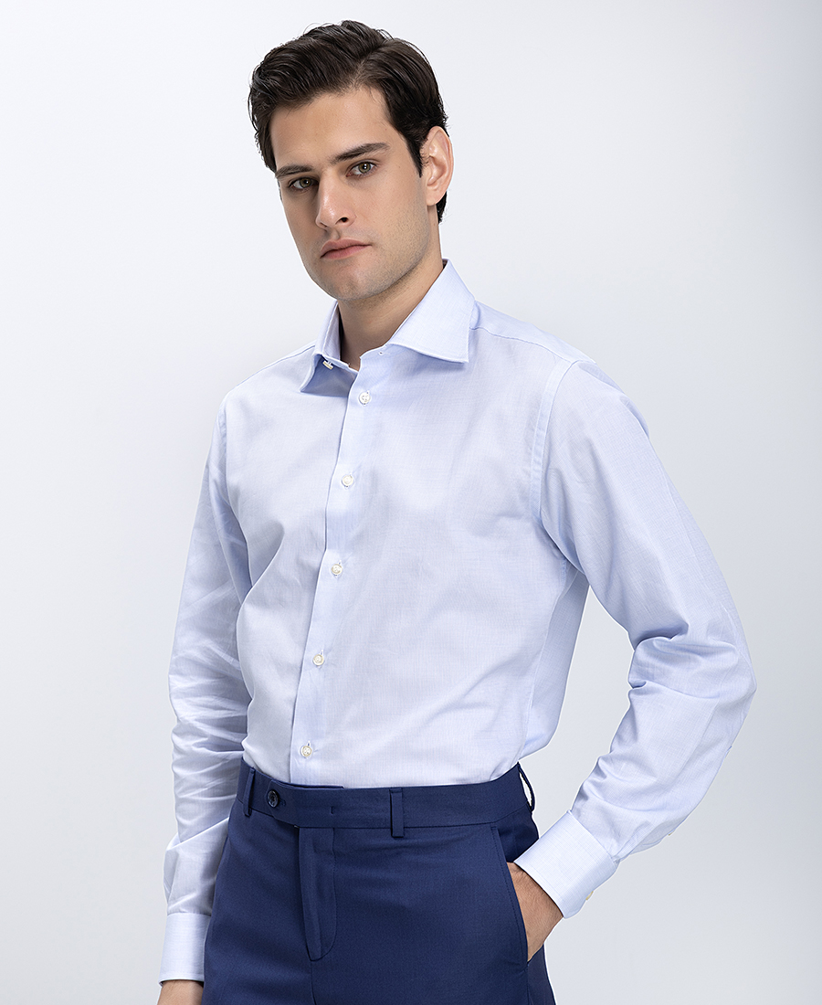 Camicissima Ανδρικό Βαμβακερό Πουκάμισο Με Cutaway Γιακά Slim Fit