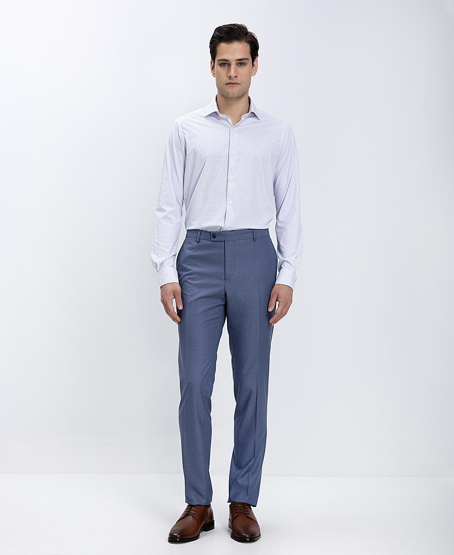 HD x Vardas Ανδρικό Πουκάμισο Με Μικροσχέδιο Slim Fit φωτογραφία