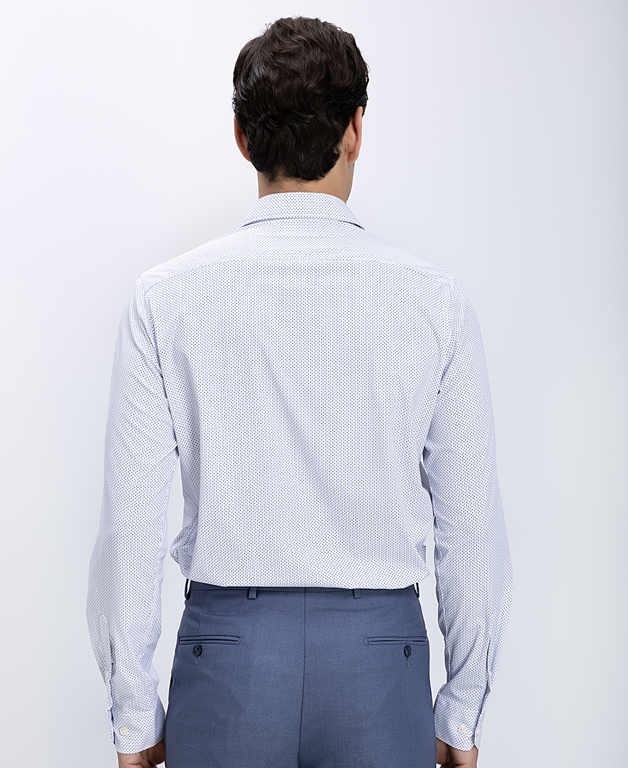 HD x Vardas Ανδρικό Πουκάμισο Με Μικροσχέδιο Slim Fit φωτογραφία