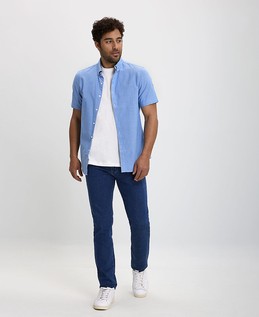 Farah Brewer Oxford Πουκάμισο Button Down φωτογραφία