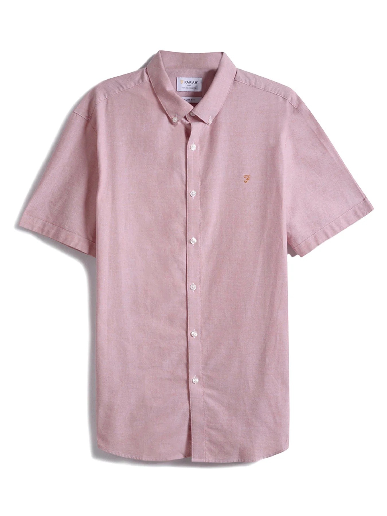 Farah Ανδρικό Πουκάμισο Oxford Βαμβακερό Με Button Down Γιακά Slim Fit φωτογραφία