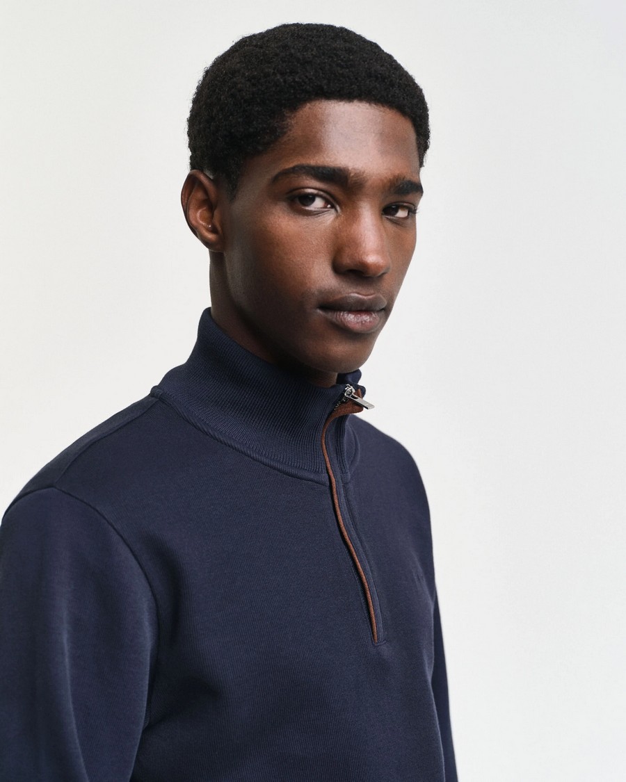 Gant Ανδρικό Φούτερ Half-Zip Regular Fit φωτογραφία