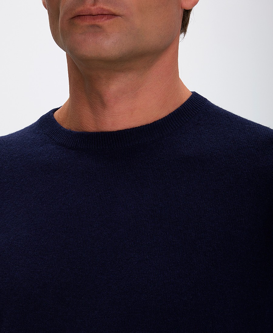 CC Collection Corneliani Ανδρικό Πλεκτό Slim Fit από Μαλλί και Κασμίρ φωτογραφία