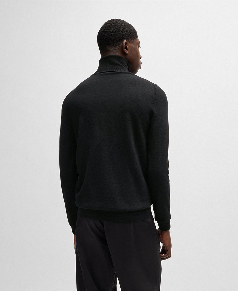 Hugo Ανδρικό Πουλόβερ με Ζιβάγκο Regular Fit φωτογραφία