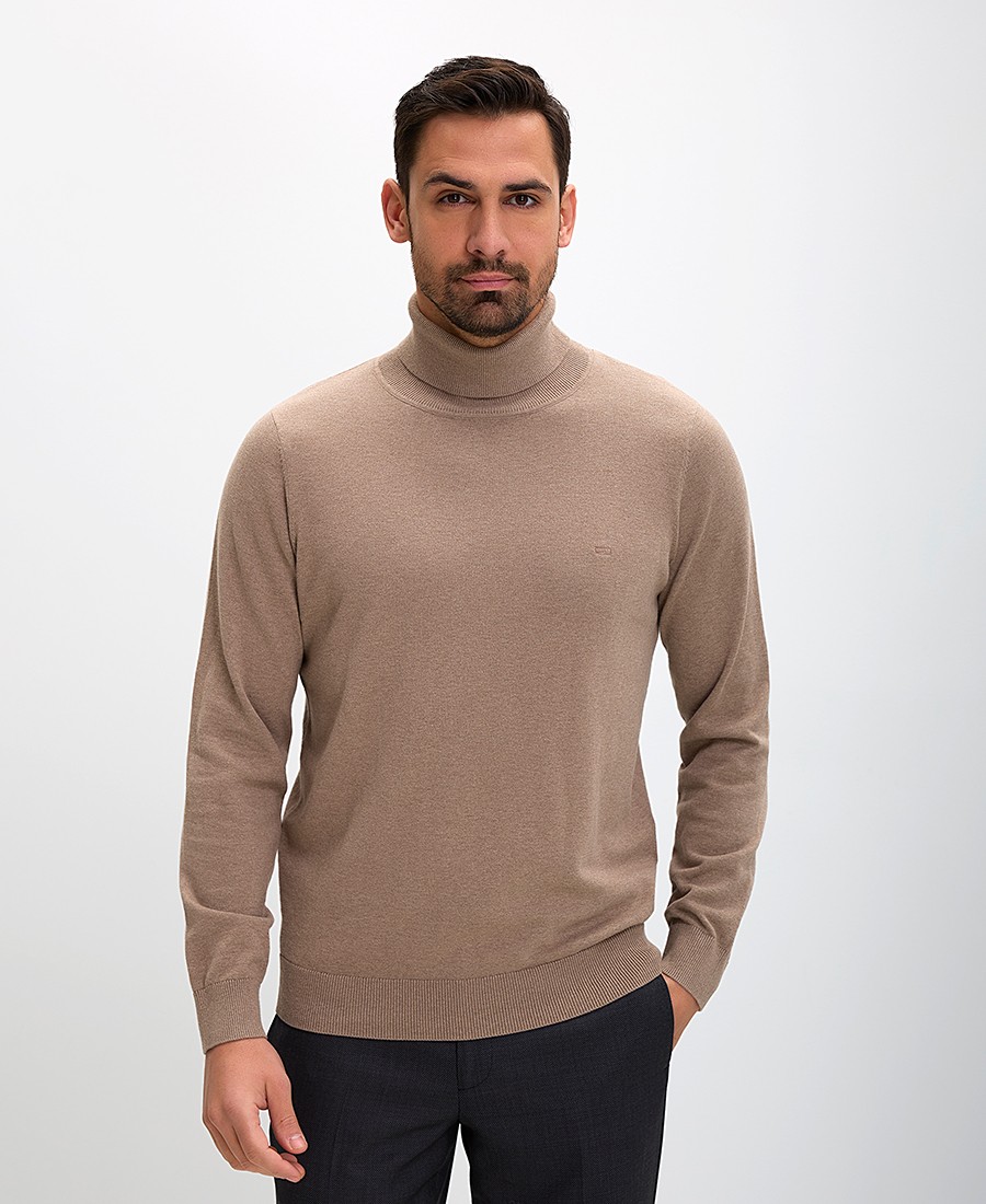 Ανδρικό Πουλόβερ Ζιβάγκο Regular Fit Βαμβακερό