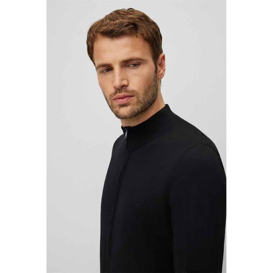 Boss Ανδρική Ζακέτα Μάλλινη Regular Fit φωτογραφία