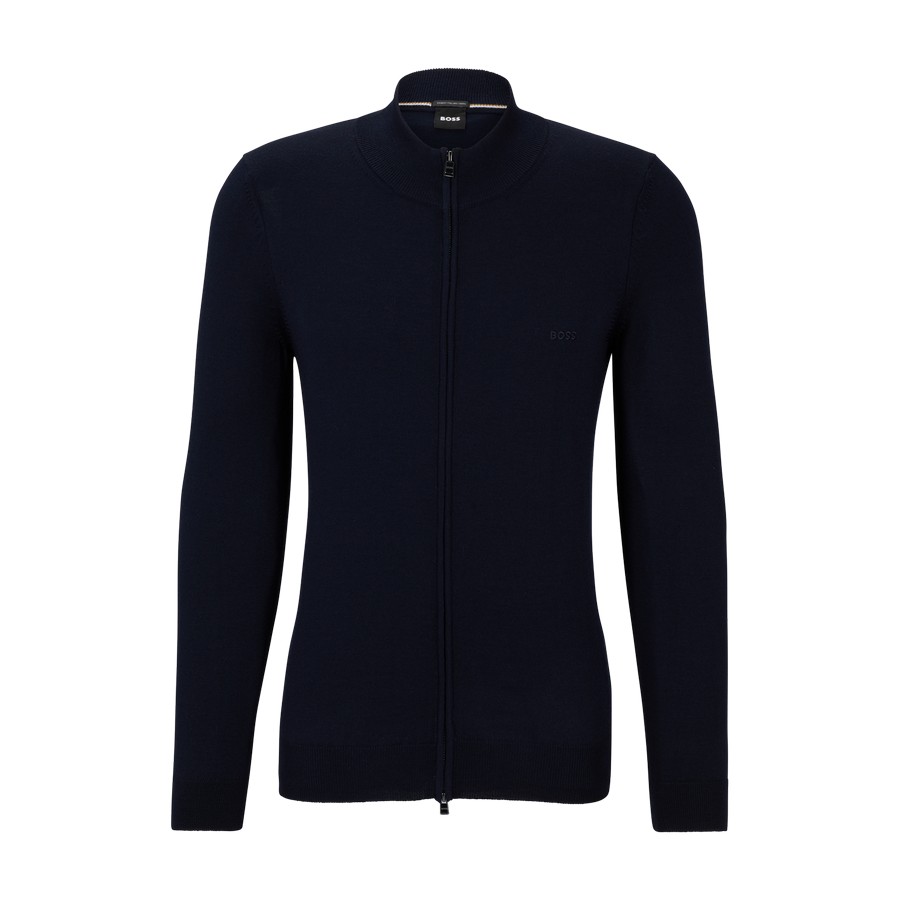Boss Ανδρική Ζακέτα Μάλλινη Regular Fit φωτογραφία