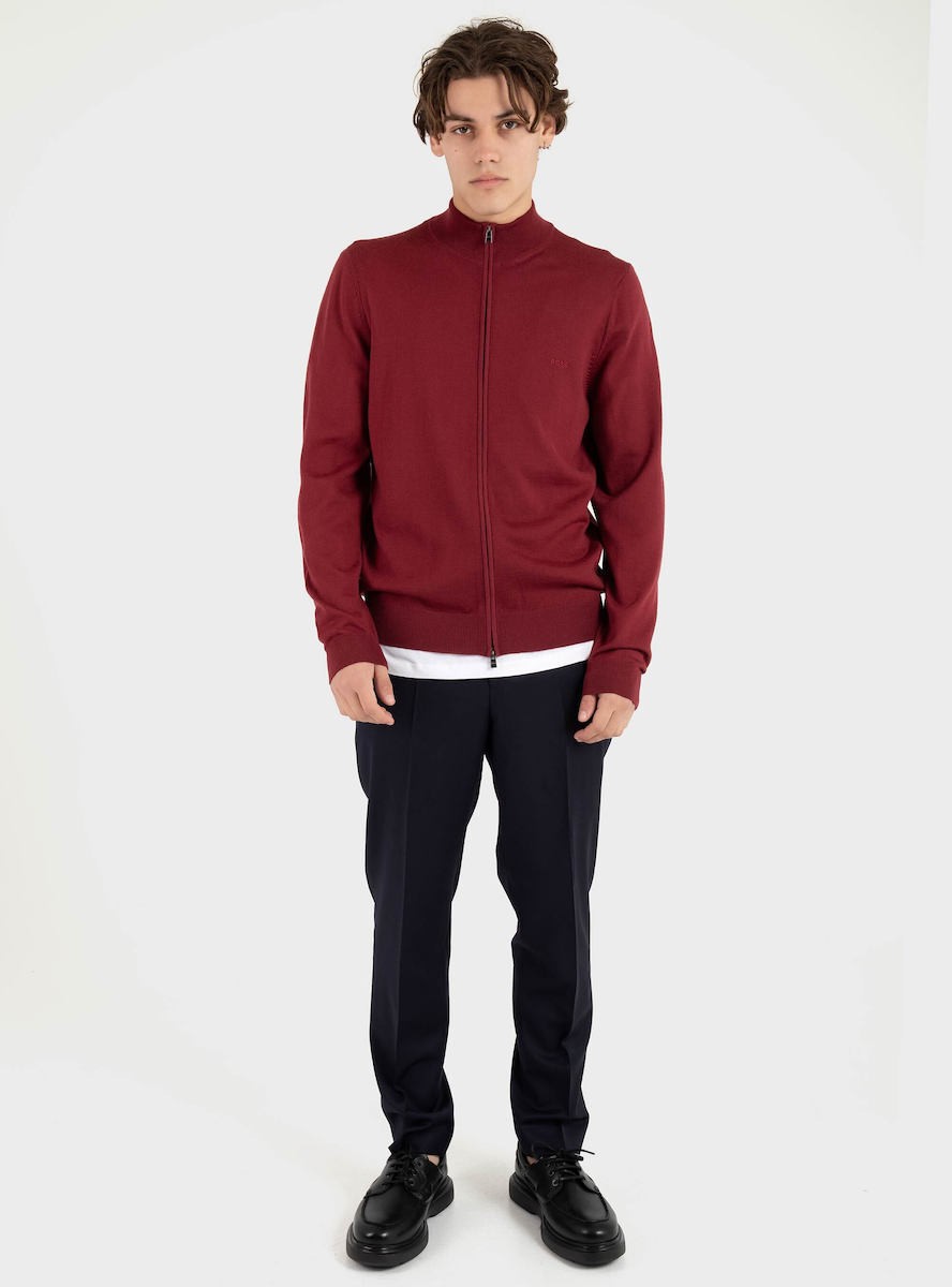 Boss Ανδρική Ζακέτα Μάλλινη Regular Fit φωτογραφία