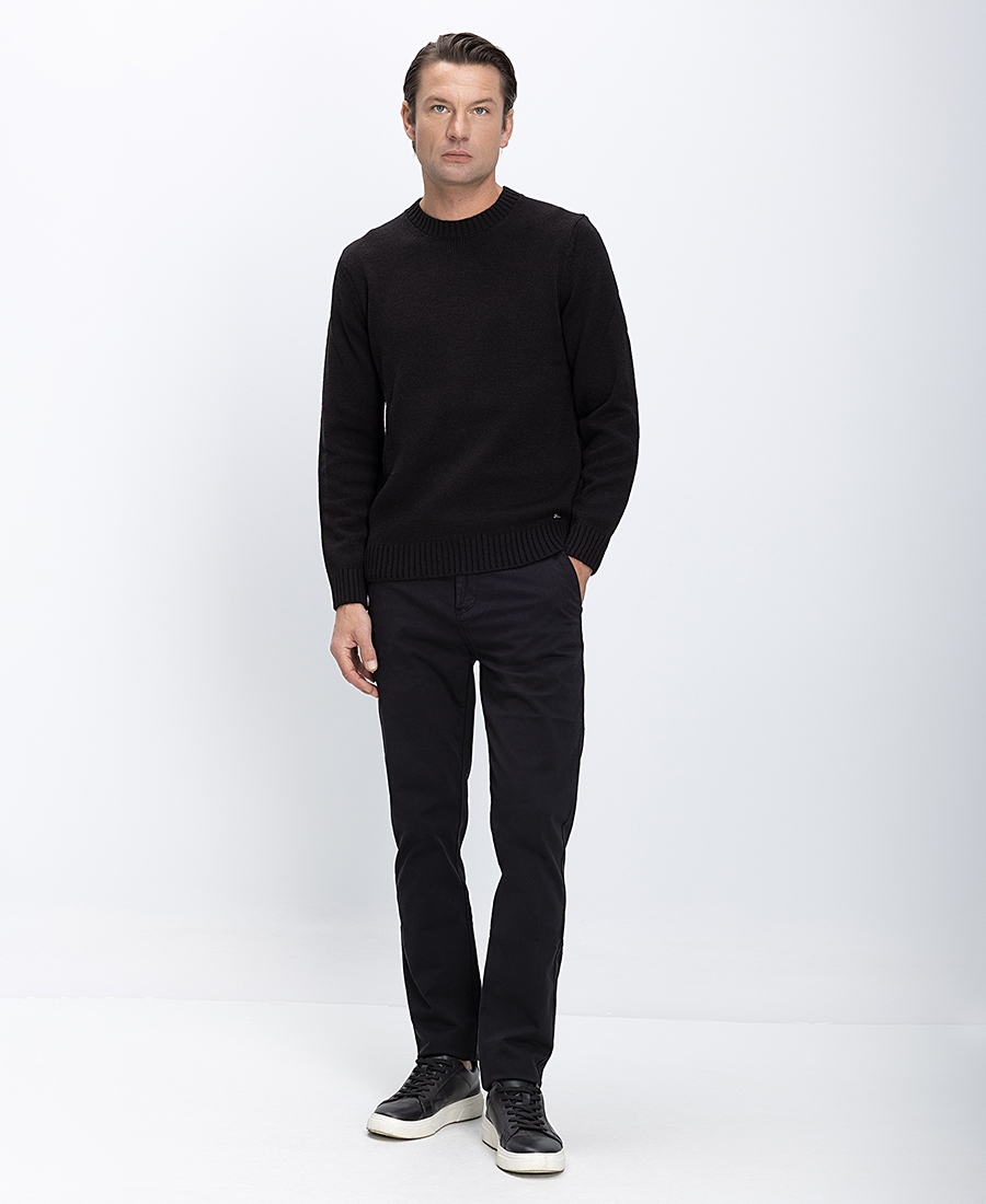 MarkUp Ανδρικό Πλεκτό Πουλόβερ Με Στρογγυλή Λαιμόκοψη φωτογραφία