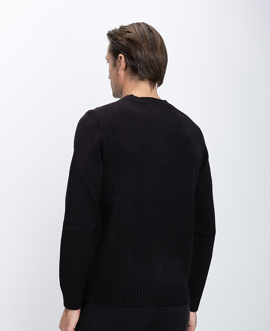 MarkUp Ανδρικό Πλεκτό Πουλόβερ Με Στρογγυλή Λαιμόκοψη φωτογραφία