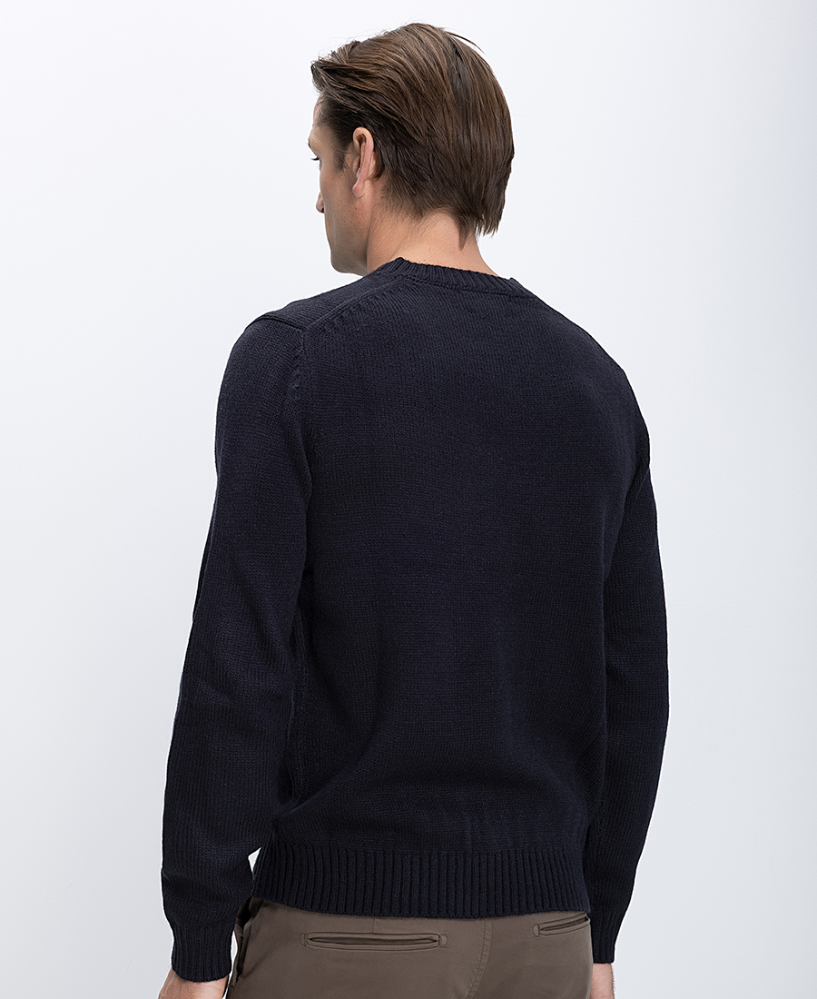 MarkUp Ανδρικό Πλεκτό Πουλόβερ Με Στρογγυλή Λαιμόκοψη φωτογραφία