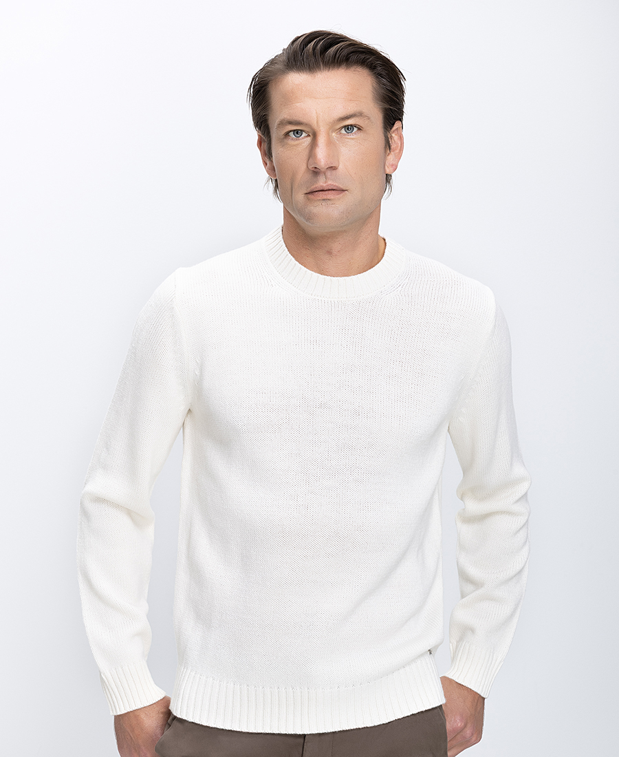 MarkUp Ανδρικό Πλεκτό Πουλόβερ Με Στρογγυλή Λαιμόκοψη