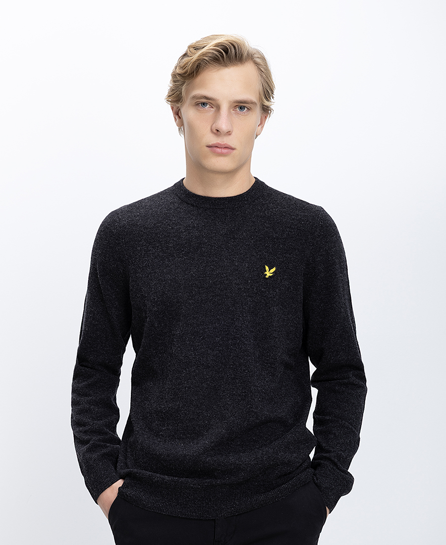 Lyle & Scott Ανδρικό Πλεκτό Regular Fit Με Στρογγυλή Λαιμόκοψη
