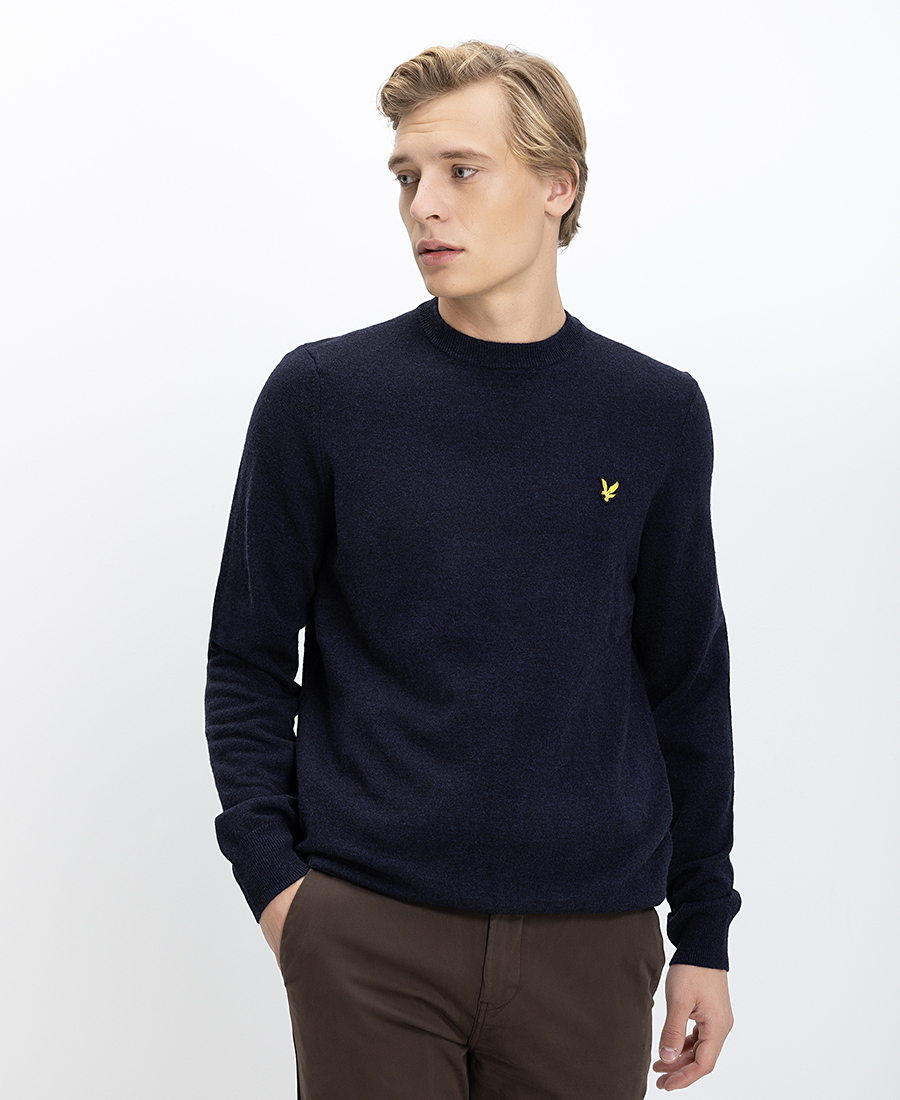 Lyle & Scott Ανδρικό Πλεκτό Regular Fit Με Στρογγυλή Λαιμόκοψη