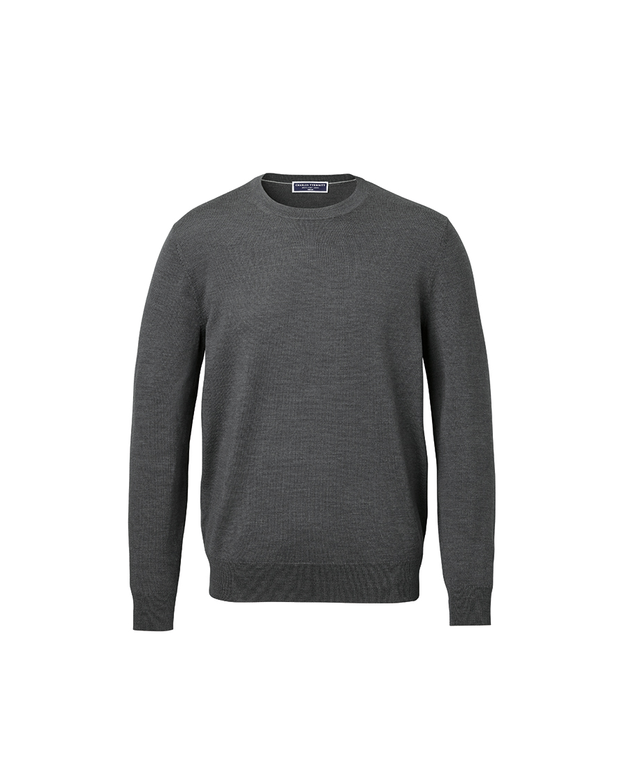 Charles Tyrwhitt Ανδρικό Πλεκτό Πουλόβερ Μάλλινο Regular Fit φωτογραφία