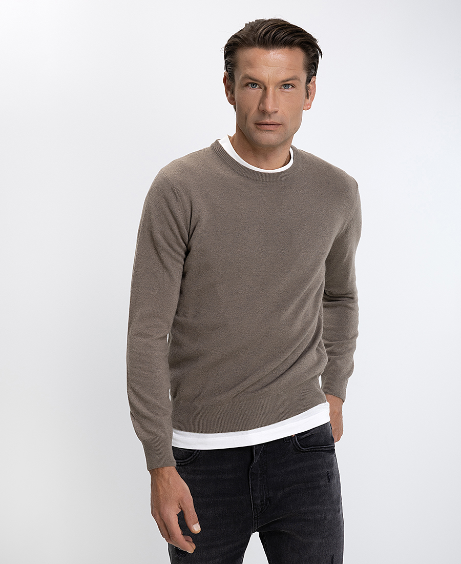 Vardas Ανδρικό Πουλόβερ Crew Neck Regular Fit