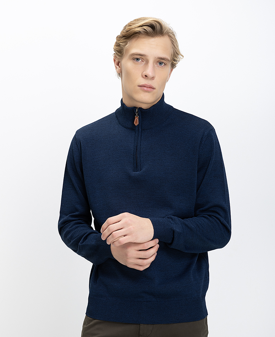 Vardas Ανδρικό Πουλόβερ Half Zip Regular Fit