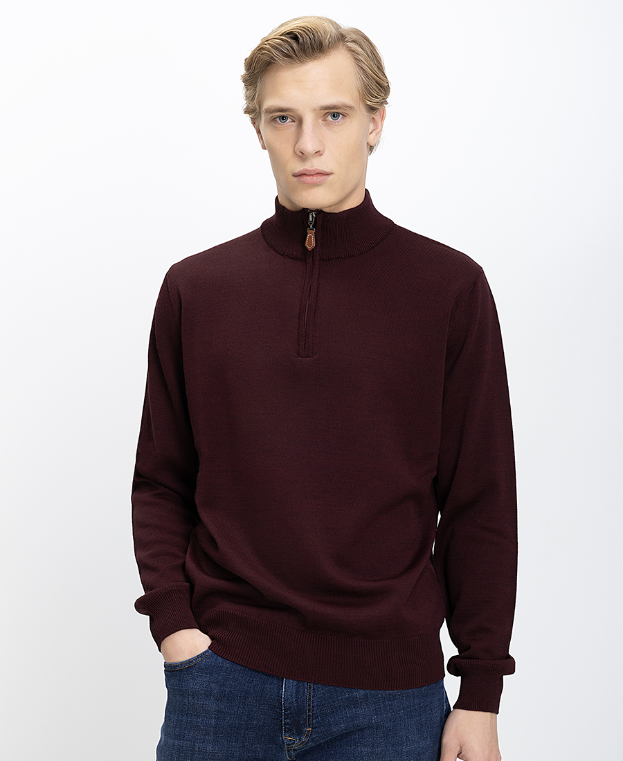 Vardas Ανδρικό Πουλόβερ Half Zip Regular Fit