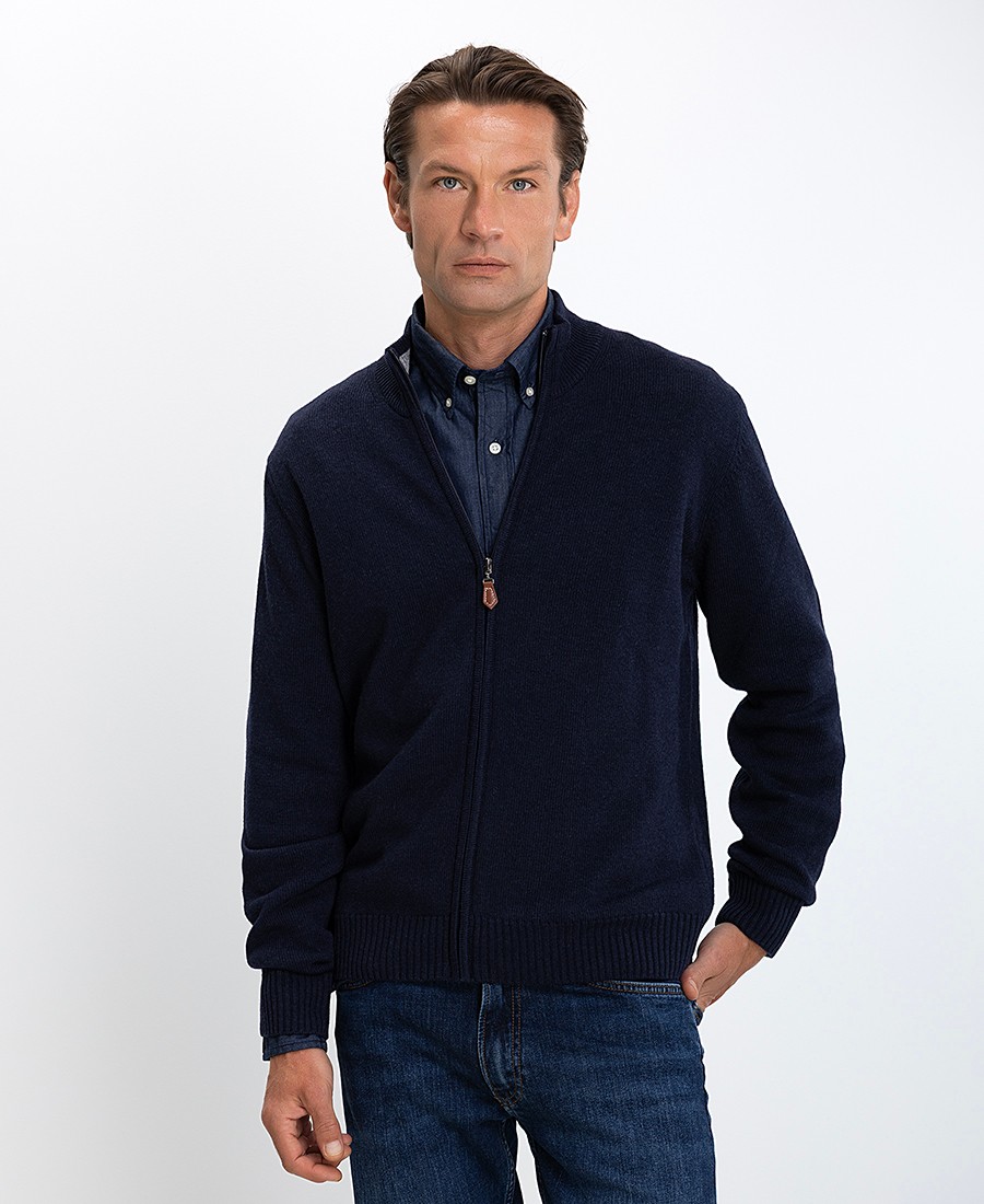 Vardas Ανδρική Ζακέτα Full Zip Regular Fit