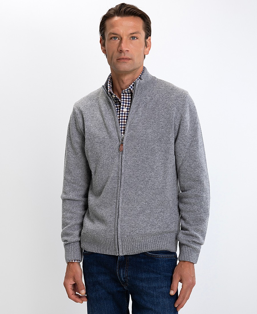 Vardas Vardas Ανδρική Ζακέτα Full Zip Regular Fit