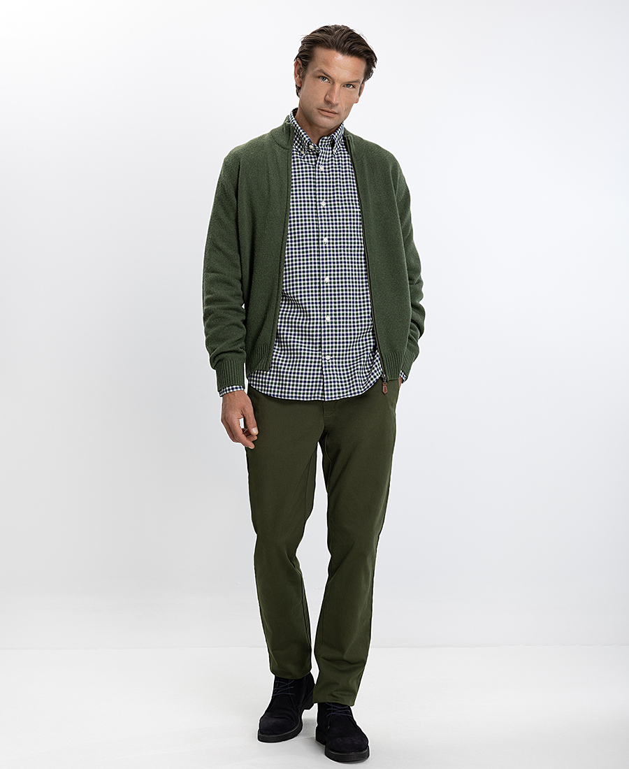 Vardas Ανδρική Ζακέτα Full Zip Regular Fit φωτογραφία