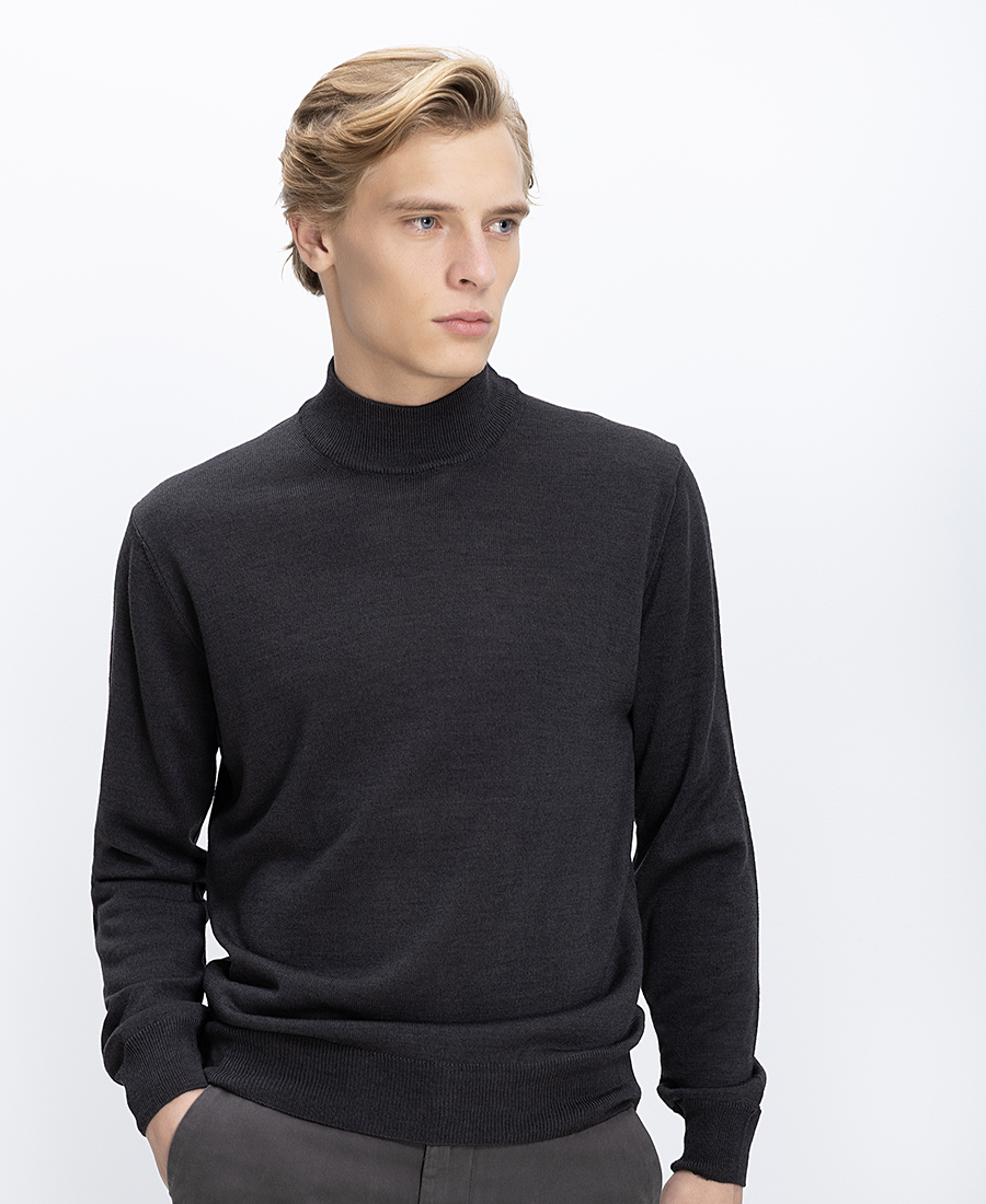 B.S Bags Ανδρικό Πλεκτό Regular Fit Ημιζιβάγκο