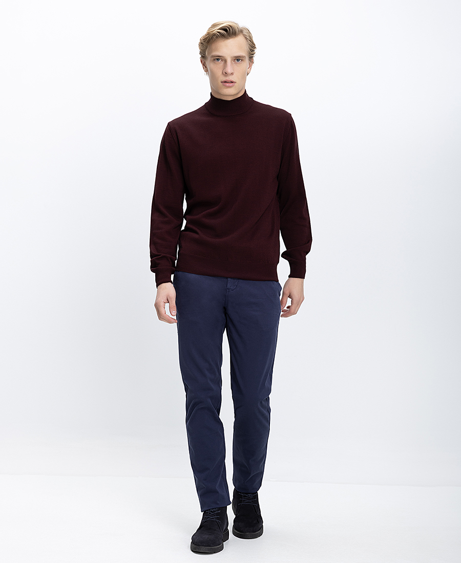 B.S Bags Ανδρικό Πλεκτό Regular Fit Ημιζιβάγκο φωτογραφία