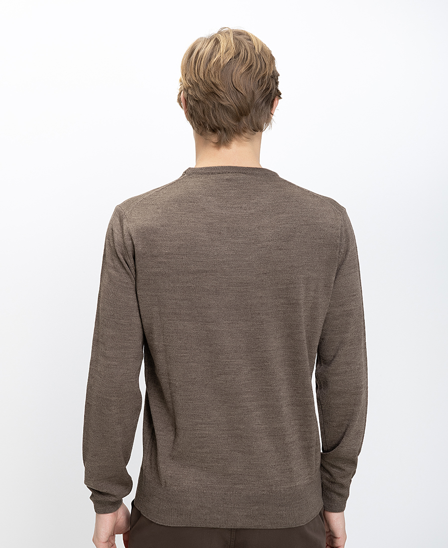 B.S Bags Ανδρικό Πλεκτό Regular Fit Με Στρογγυλή Λαιμόκοψη φωτογραφία