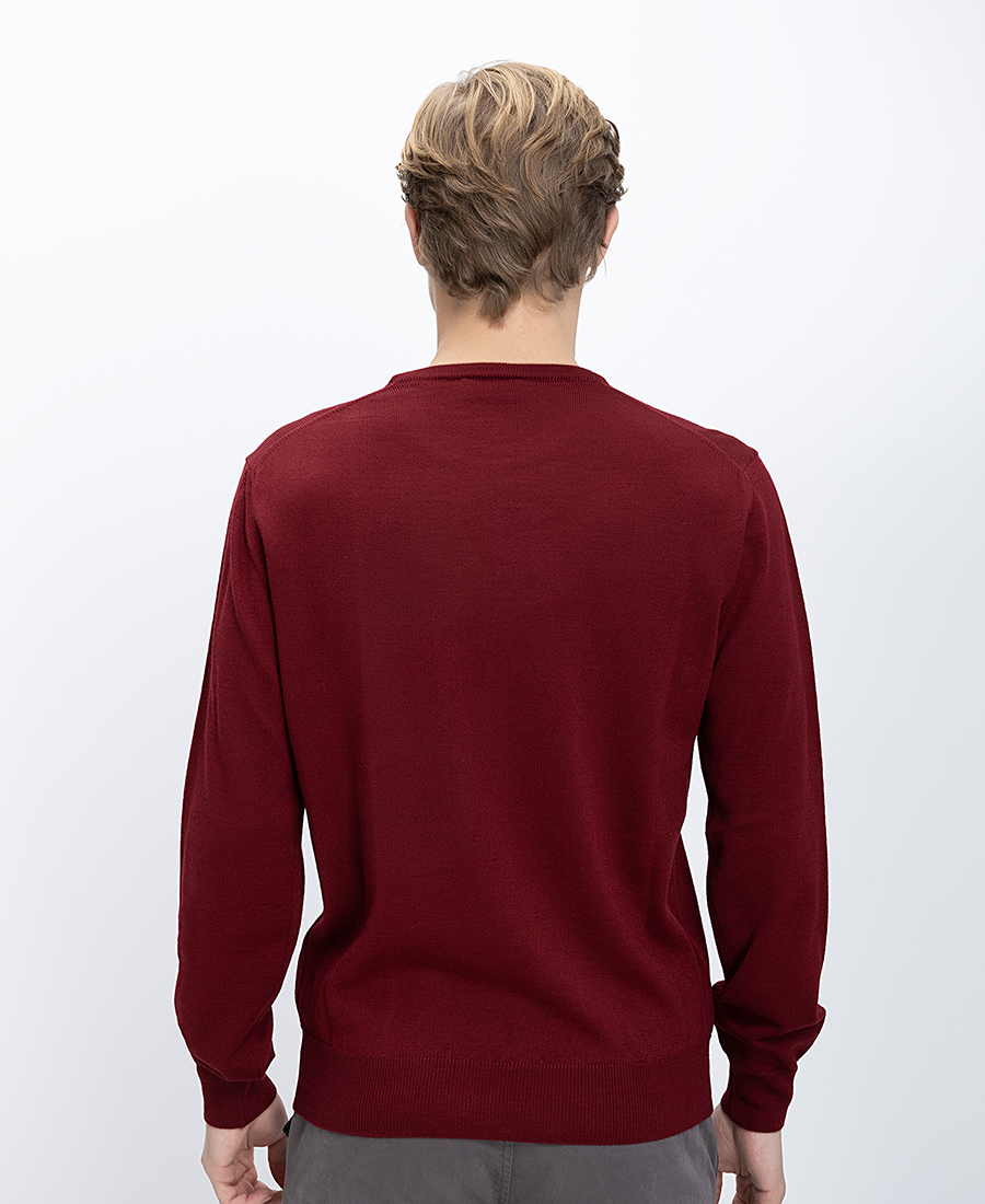 B.S Bags Ανδρικό Πλεκτό Regular Fit Με Στρογγυλή Λαιμόκοψη φωτογραφία