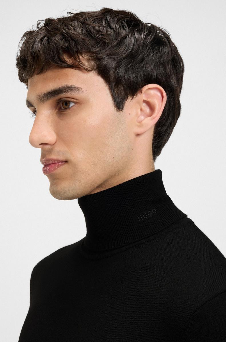 Hugo Ανδρικό Πλεκτό Ζιβάγκο Μάλλινο Regular Fit φωτογραφία