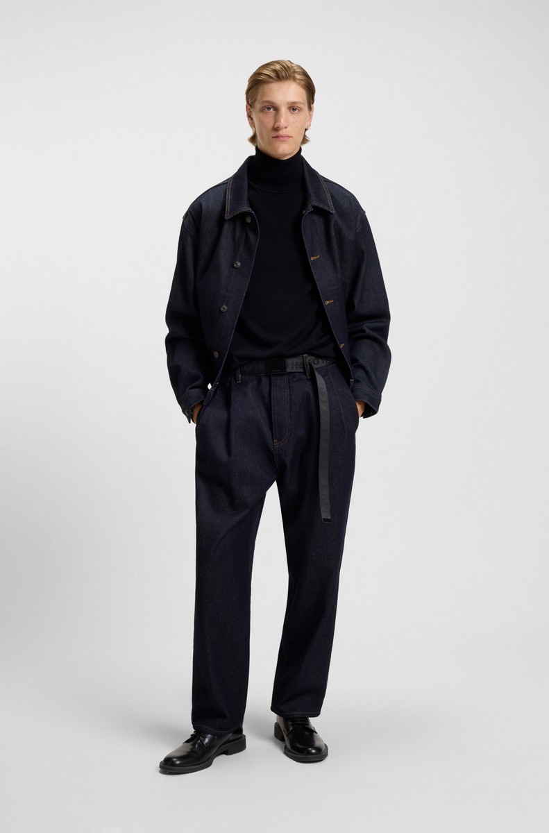 Hugo Ανδρικό Πλεκτό Ζιβάγκο Μάλλινο Regular Fit φωτογραφία