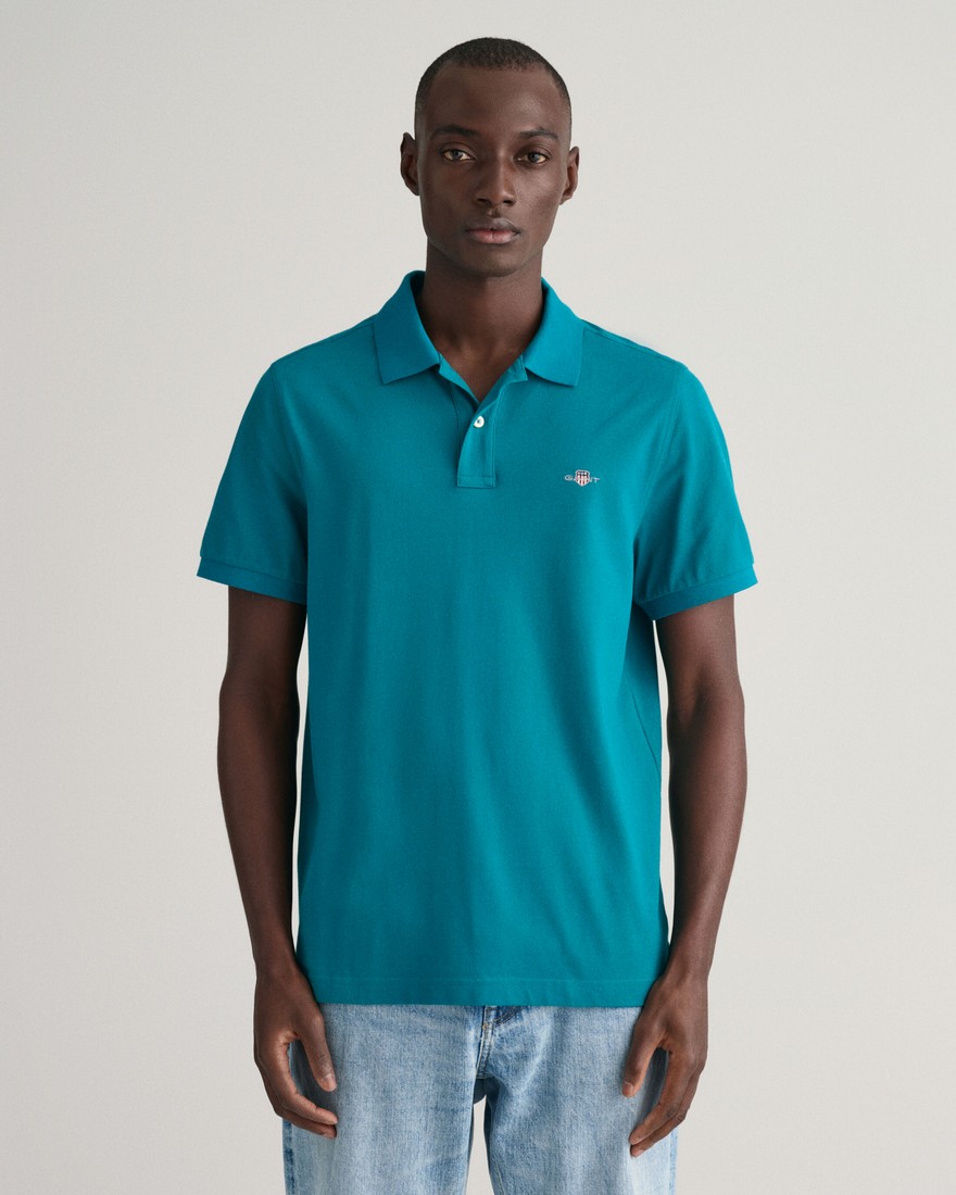 Gant Gant Ανδρική Μπλούζα Polo Pique Modern Fit