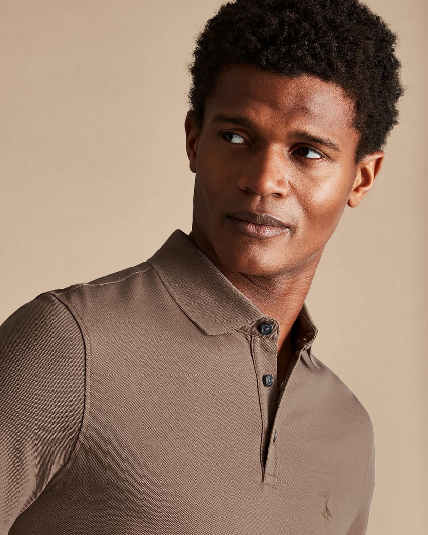 Charles Tyrwhitt Ανδρική Μπλούζα Polo Pique φωτογραφία
