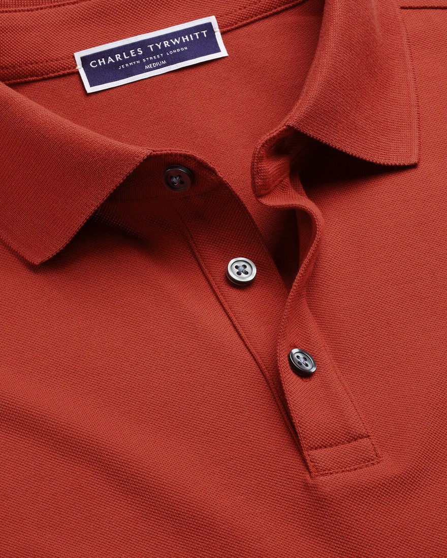 Charles Tyrwhitt Ανδρική Μπλούζα Polo Pique φωτογραφία