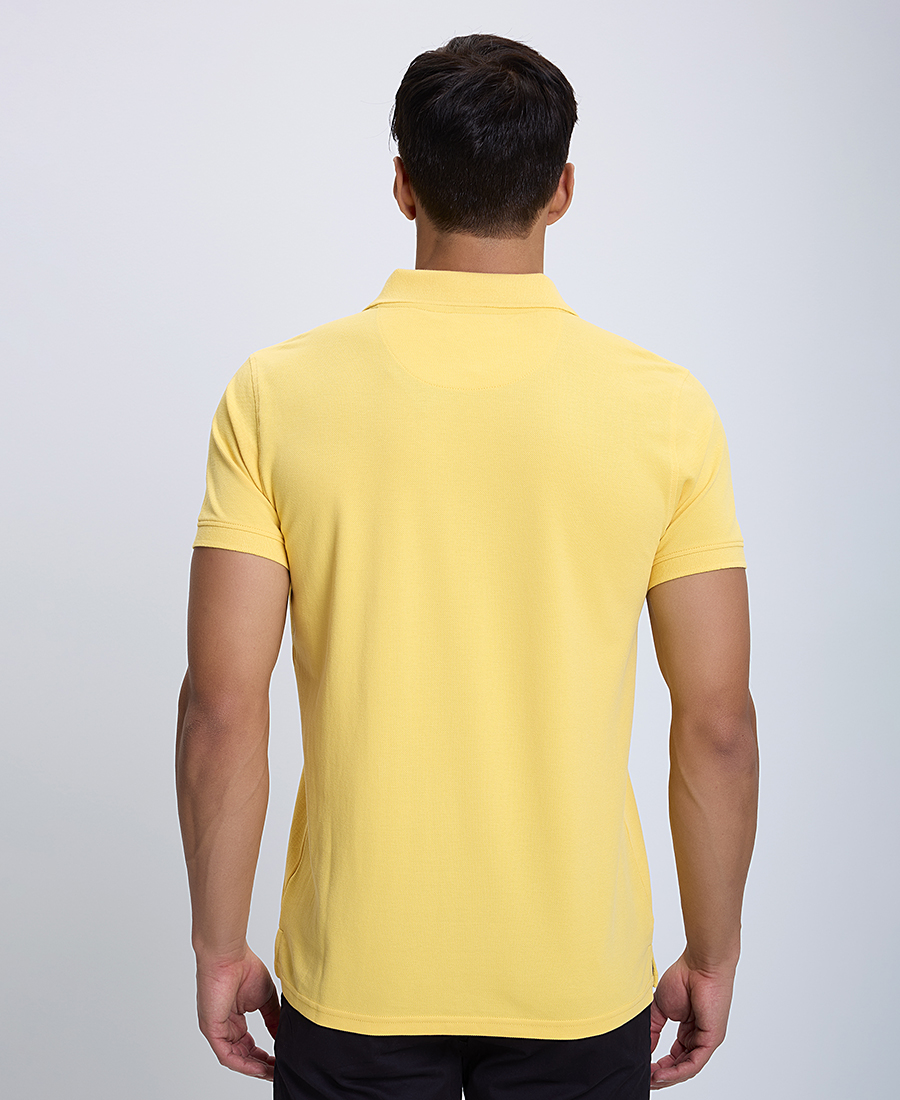 Ανδρική Μπλούζα Polo Modern Fit Single color φωτογραφία