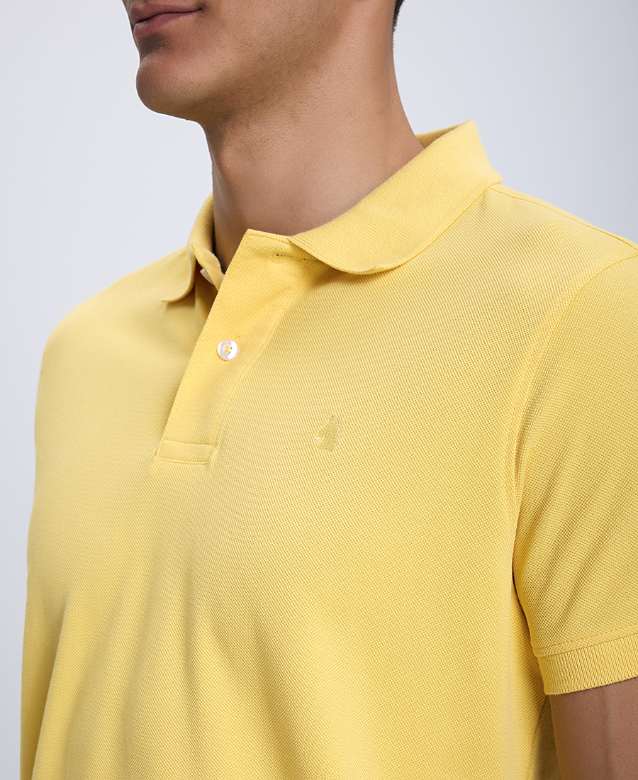 Ανδρική Μπλούζα Polo Modern Fit Single color φωτογραφία
