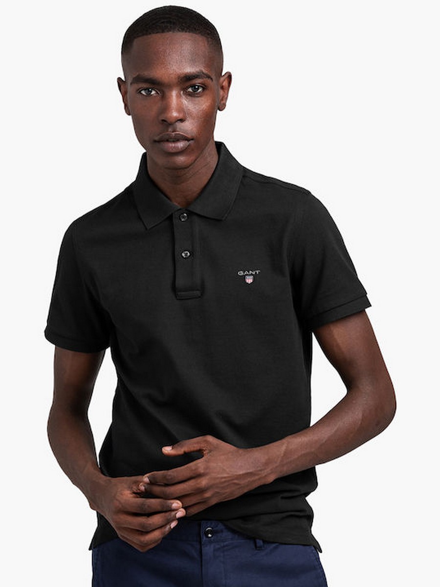 Gant Ανδρικό Polo Pique Regular Fit με Κεντημένο Λογότυπο