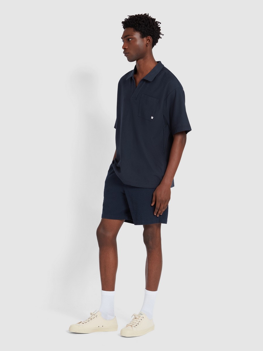 Farah Ανδρικό Polo Μπλουζάκι Κοντομάνικο Relaxed Fit από Οργανικό Βαμβάκι φωτογραφία